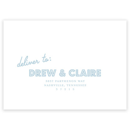 nashville skyline party invitation