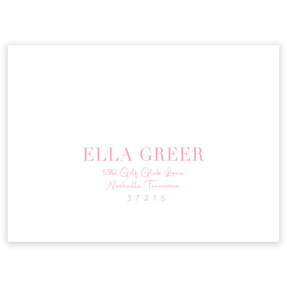 pink splish splash birthday invitation