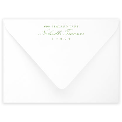 peach chinoiserie shower invitation