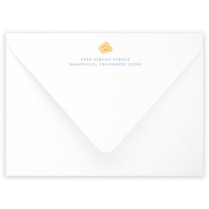 circus birthday invitation