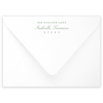 sage rehearsal dinner invitation