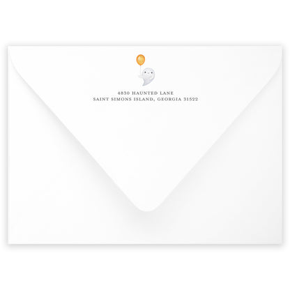 sweet & spooky birthday invitation