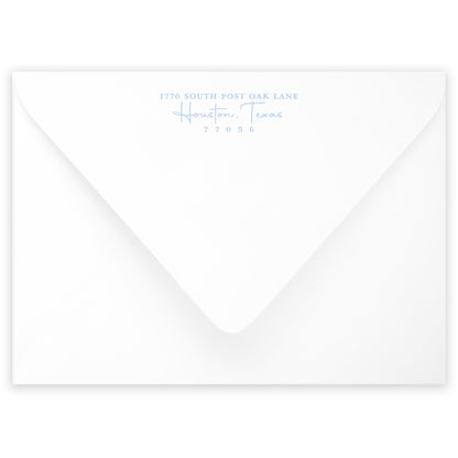 blue party animal thank you note