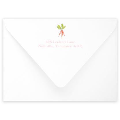 pink peter rabbit birthday invitation