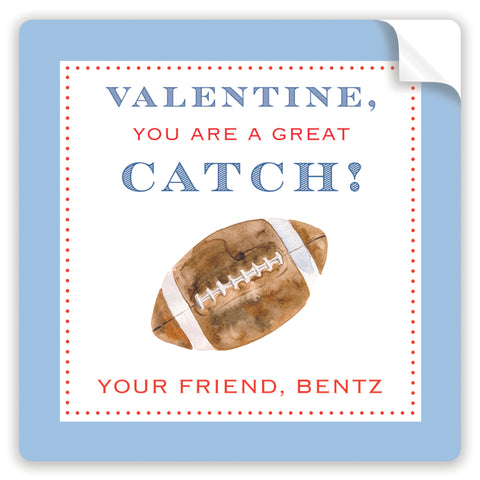 you are a catch valentine stickers