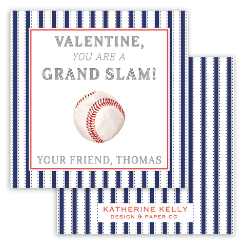 you are a grand slam valentine card