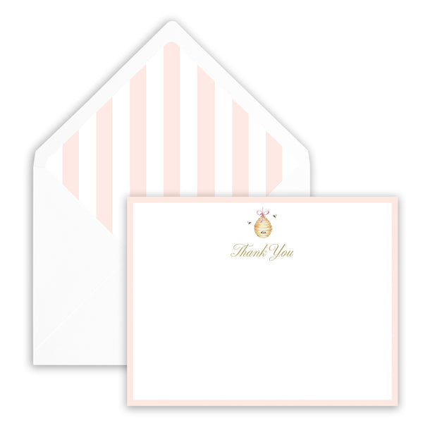 busy bee thank you note