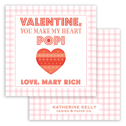 you make my heart pop red valentine printable