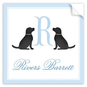 rivers labrador stickers