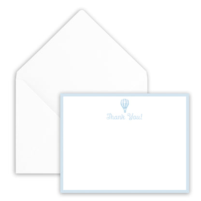 hot air balloon thank you note