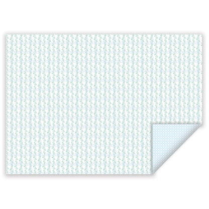 greenery bow wrapping paper