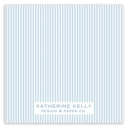 pinstripe fish enclosure card