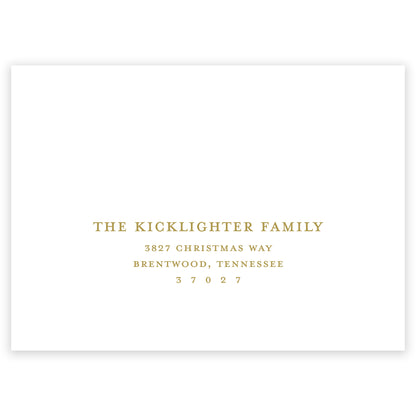 gold holiday party invitation