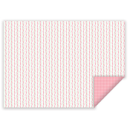 christmas ribbon wrapping paper