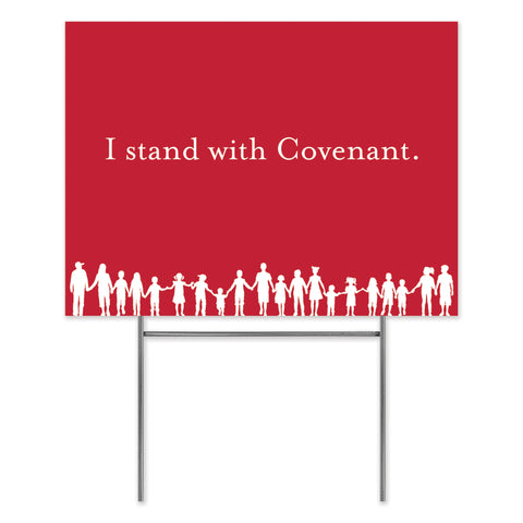 The Covenant School yard sign